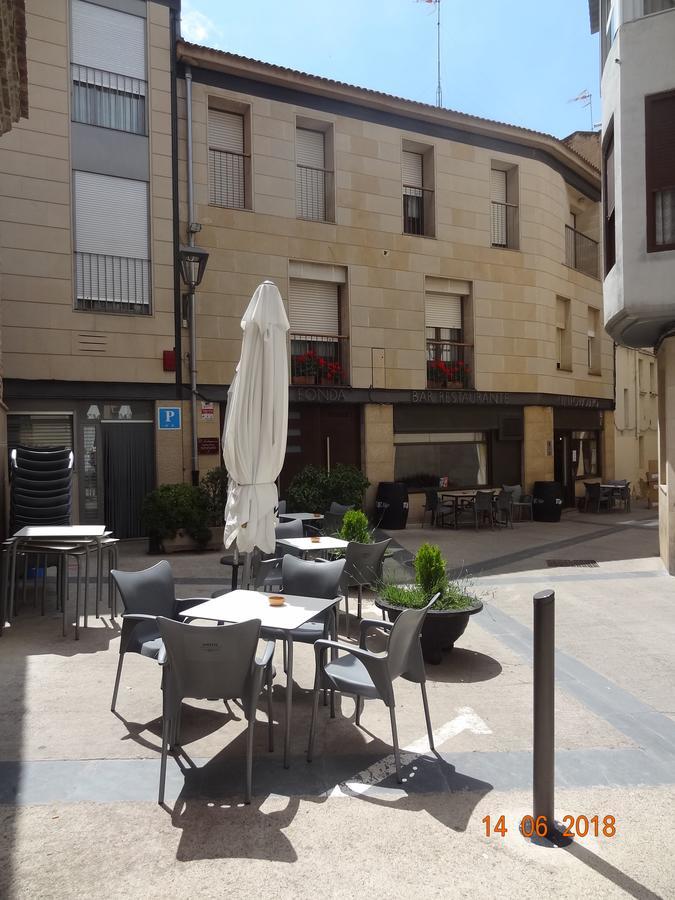 Hostal El Lechuguero Cascante Exterior photo